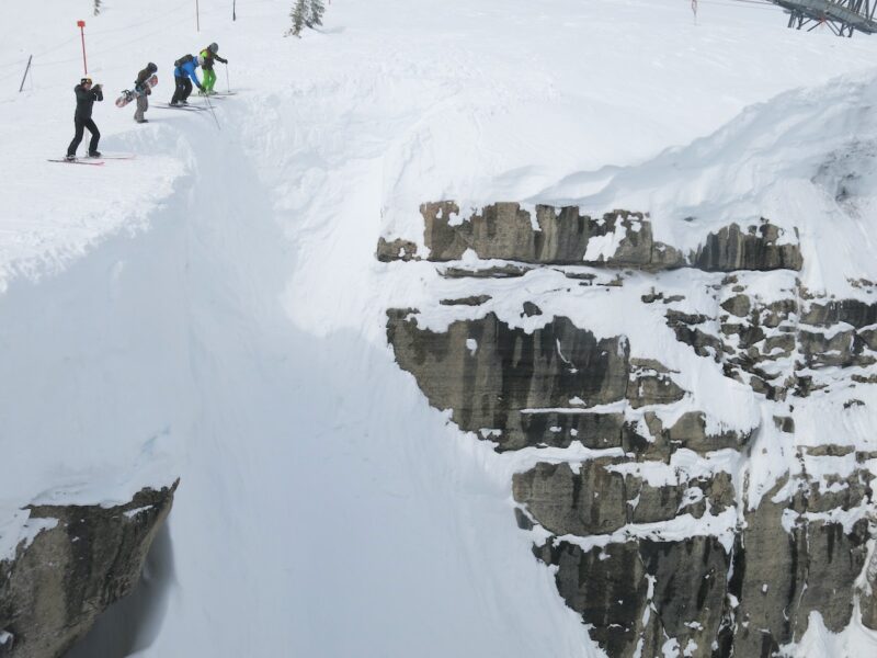 Corbet's couloir. Jackson Hole, USA. Image © PlanetSKI